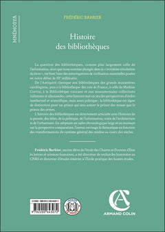Histoire des bibliothèques - 2e éd.