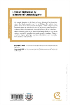 Lexique historique de la France d'Ancien Régime