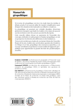 Manuel de géopolitique