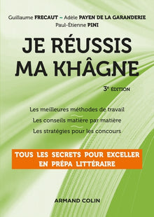 Je réussis ma khâgne