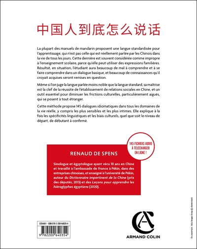 Le chinois tel qu'on le parle