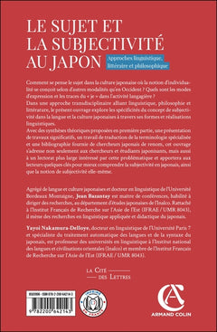 Le sujet et la subjectivité au Japon