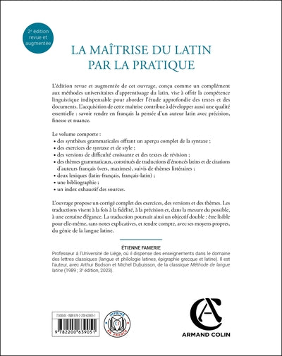 La maîtrise du latin par la pratique