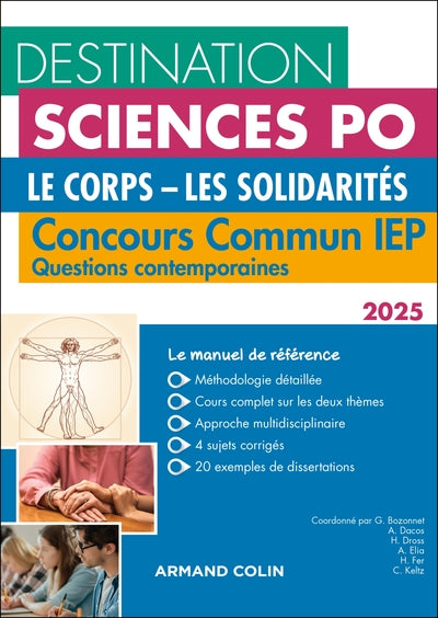 Destination Sciences Po Questions contemporaines 2025 - Concours commun IEP