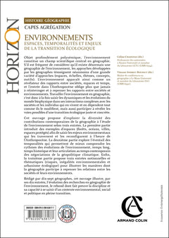 Environnements CAPES- Agrégation Histoire-Géographie