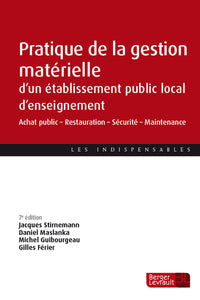 Pratique de la gestion matérielle d'un EPLE