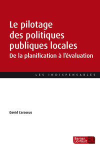 Le pilotage des politiques publiques locales