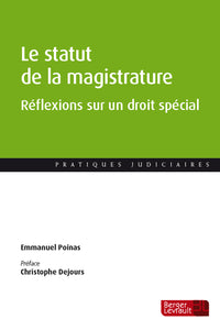Le statut de la magistrature