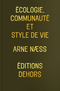 Écologie communauté et style de vie