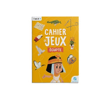 Cahier de jeux - Egypte