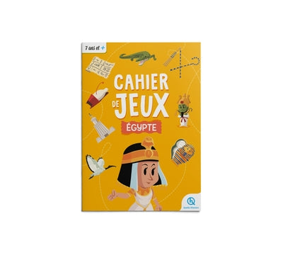 Cahier de jeux - Egypte