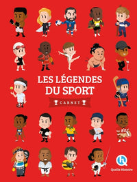 Les légendes du sport - Carnet