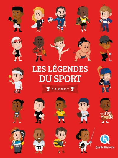 Les légendes du sport - Carnet