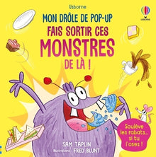 Fais sortir ces monstres de là ! - Mon drôle de pop-up