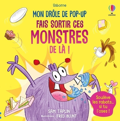 Fais sortir ces monstres de là ! - Mon drôle de pop-up
