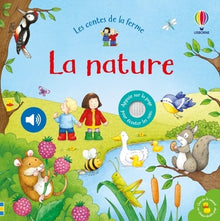 La nature - Livre sonore Les contes de la ferme