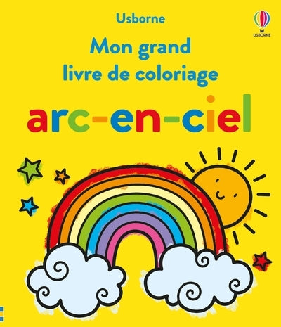 Mon grand livre de coloriage arc-en-ciel
