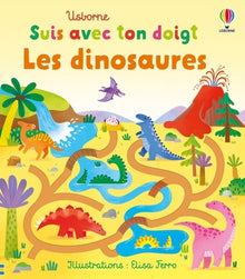 Les dinosaures - Suis avec ton doigt