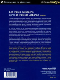 Les traités européens après le traité de Lisbonne