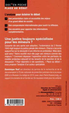Une justice toujours spécialisée pour les mineurs ?