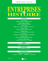 Entreprises et Histoire 78 avril 2015 L'Imitation