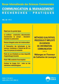 Méthodes qualitatives - Processus et implexité en SIC-CM
