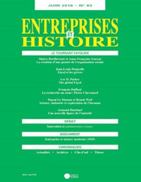Entreprises et Histoire 83 Juin 2016