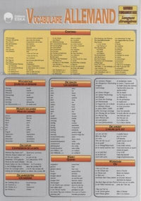 Vocabulaire allemand