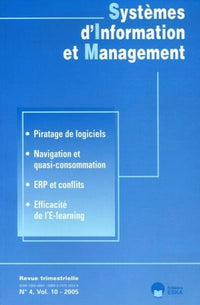 SYSTEMES D'INFORMATION ET MANAG.N 4-2005