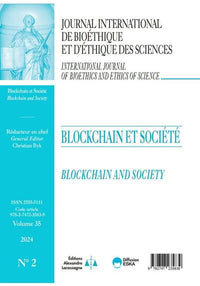 Journal International de Bioéthique et d'Ethique des Sciences 2-2024