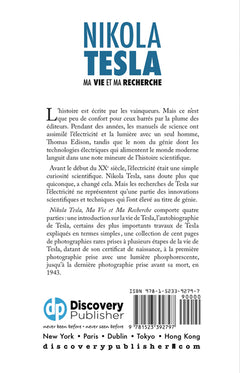Ma vie et ma recherche, l'autobiographie de Nikola Tesla