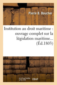 Institution au droit maritime