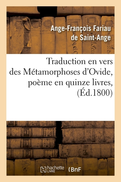 Traduction en vers des Métamorphoses d'Ovide