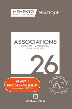 Mémento Associations 2026