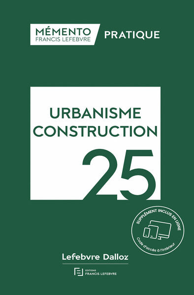 Mémento Urbanisme Construction 2025