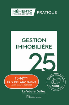 Mémento Gestion immobilière 2025