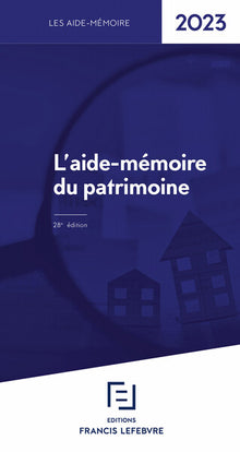 L'Aide-mémoire du patrimoine 2023