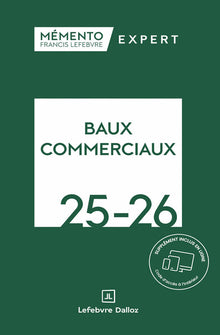 Mémento Baux commerciaux 2025-2026