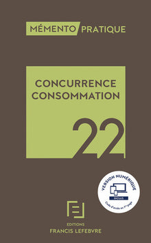 Mémento Concurrence Consommation 2022