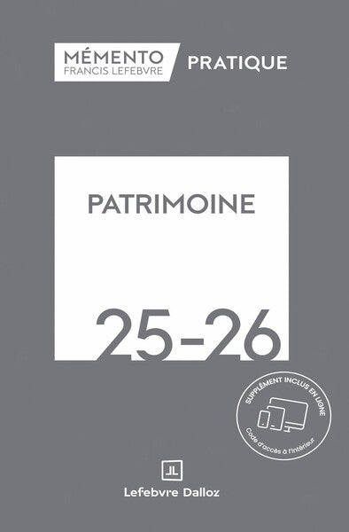 Mémento Patrimoine 2025-2026