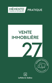 Mémento Vente immobilière 2027