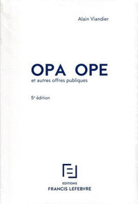 OPA OPE et autres offres publiques