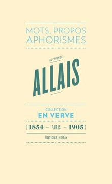 alphonse allais en verve