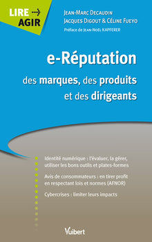 e-réputation des marques, des produits et des dirigeants