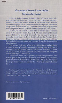 LE CINEMA ALLEMAND SOUS HITLER