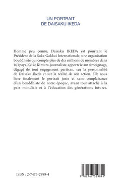 Un portrait de Daisaku Ikeda