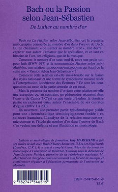 Bach ou la Passion selon Jean-Sébastien