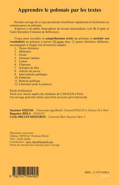 Apprendre le polonais par les textes