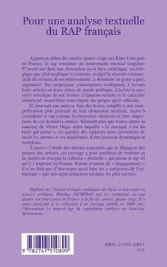Pour une analyse textuelle du rap français