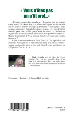 Vous n'êtes pas un p'tit prof...